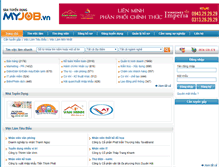 Tablet Screenshot of myjob.vn