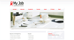 Desktop Screenshot of myjob.com.tr