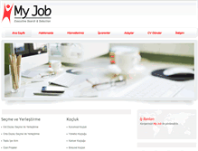 Tablet Screenshot of myjob.com.tr