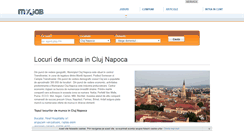 Desktop Screenshot of cluj-napoca.myjob.ro
